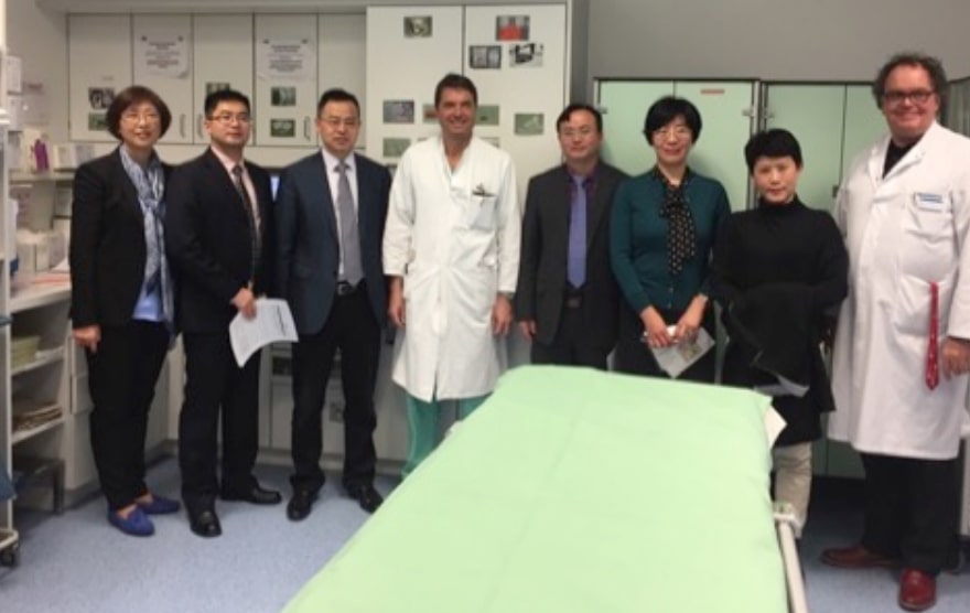 上海第十人民医院代表团访问慕尼黑和伯尔尼