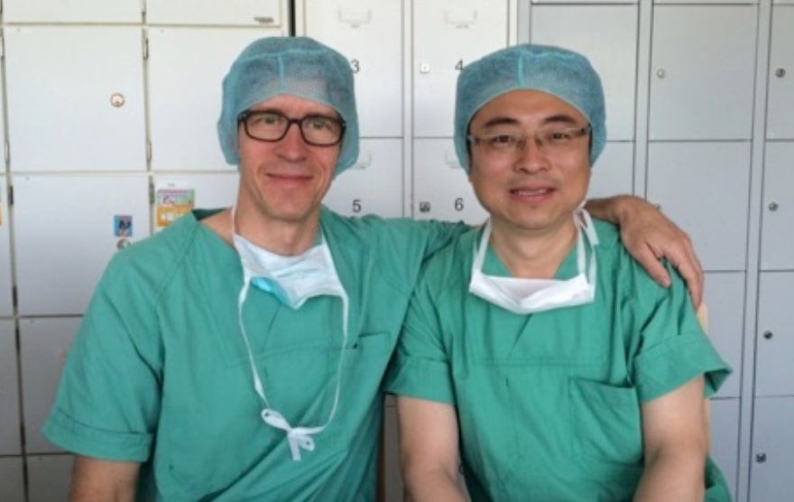 Advanced training of a Shanghai vascular surgeon at Vivantes in Berlin